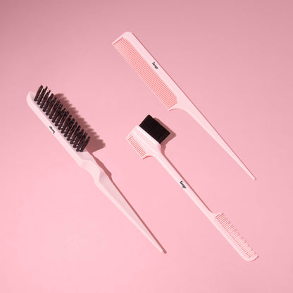 Carbon Fiber Comb Set -Three-Piece Precision Styling