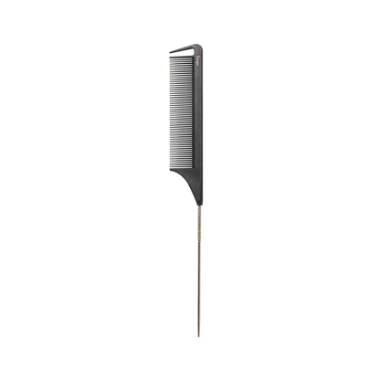Carbon Fiber Comb Teasing Metal Pin Tail
