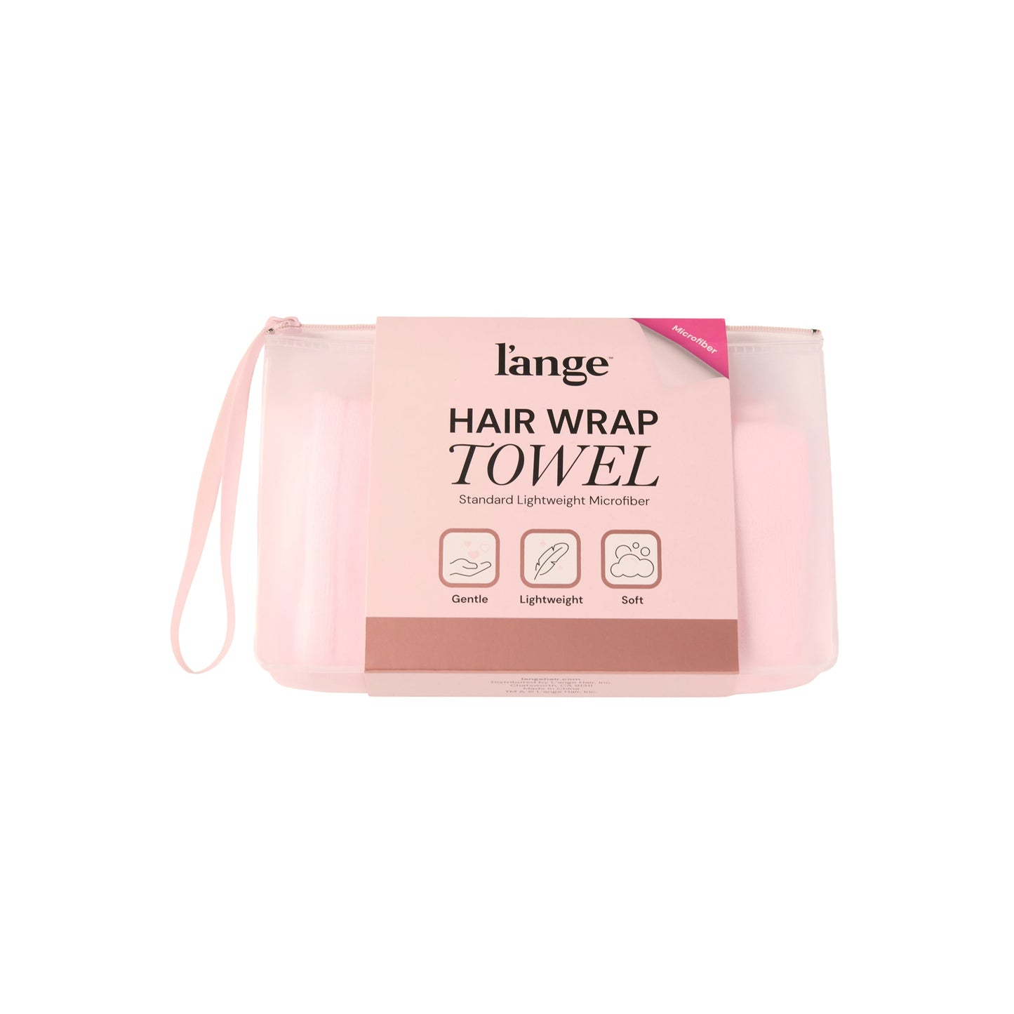Hair Wrap Towel Medium Lightweight Microfiber